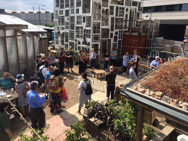 Community Champions event at the Skip Garden