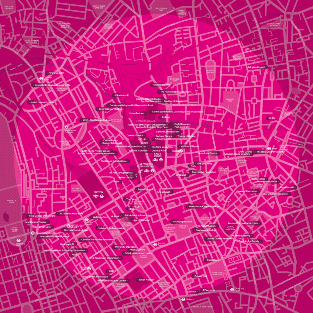 Map of the Knowledge Quarter